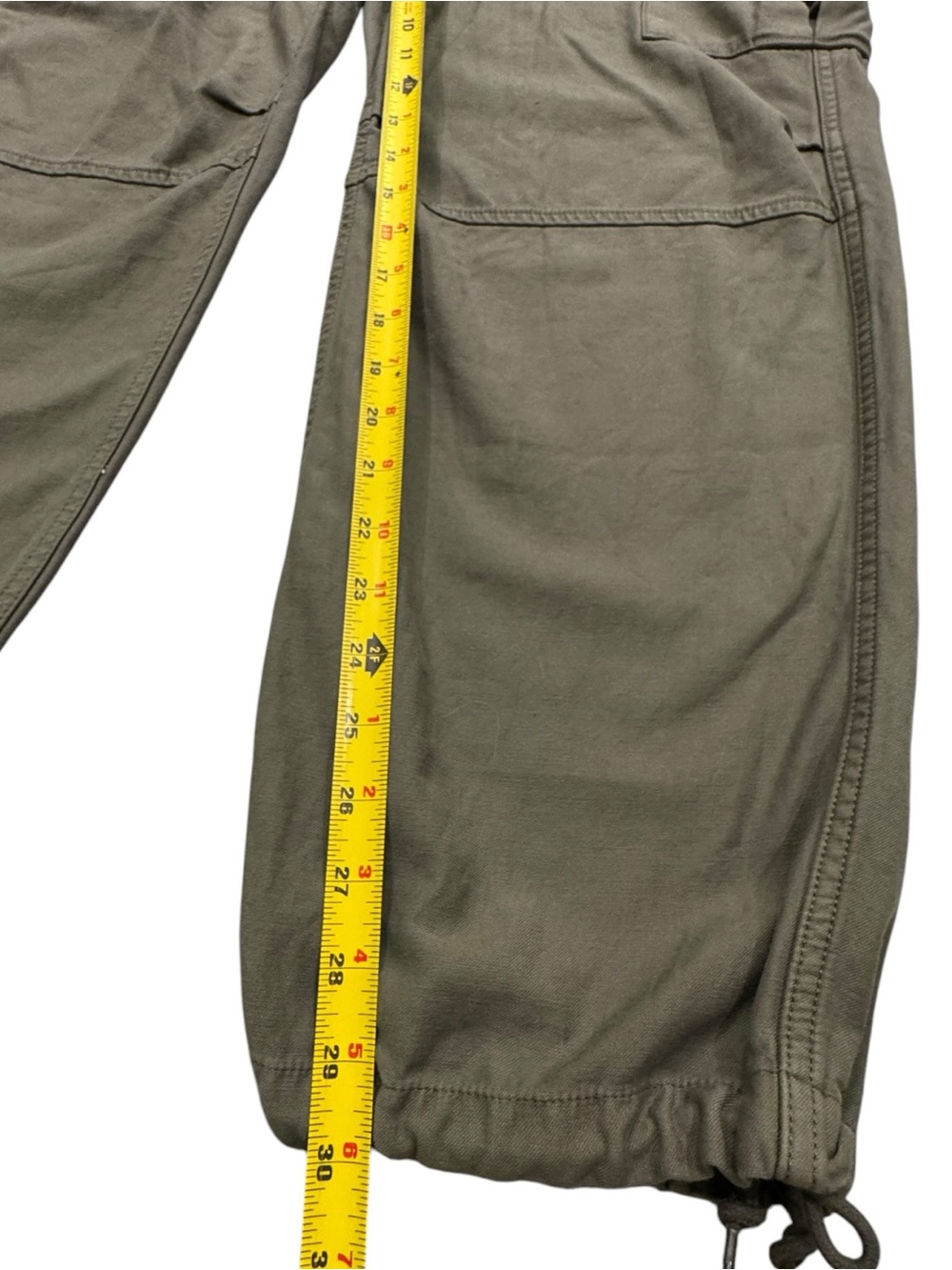 TNA Women’s Supply Cargo Pants / Utility Joggers – Olive Green – Size 6 - Picture 10 of 10